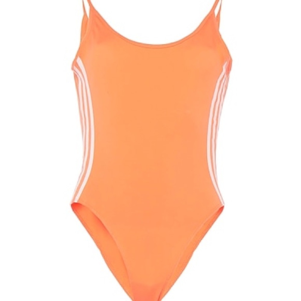 Adidas Deep Cut Back Bodysuit Large .